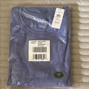 L.L. Bean Blue Short Sleeve Tee